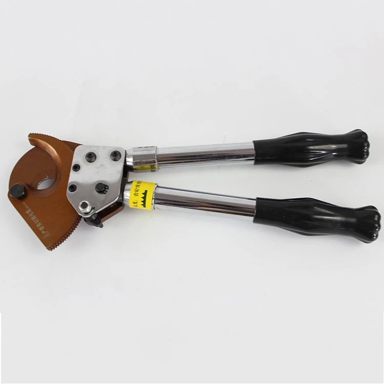 棘轮电缆切割器线切割工具用于切割 150平方毫米钢丝和 720平方毫米