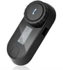 Motorbike Light Helmet Intercom with Screen two people toggle intercom