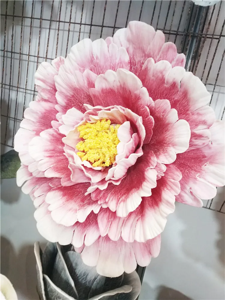 V1120 Silk Giant Flower Artificial Peony Flower For Wedding Buy