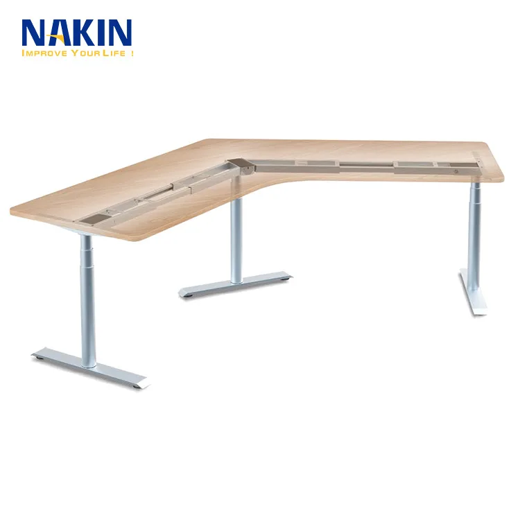 3 Segments Standing Desk Adjustable Height Desk Hardware Buy