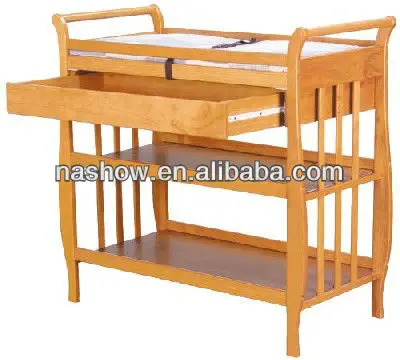Folding Baby Wooden Change Table With Drawer Buy Changing Table