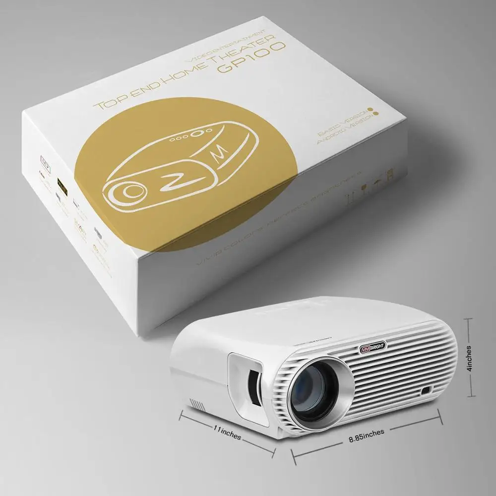 

Wireless Smart Android WIFI Led 3d Holographic Projector Mini GP100UP