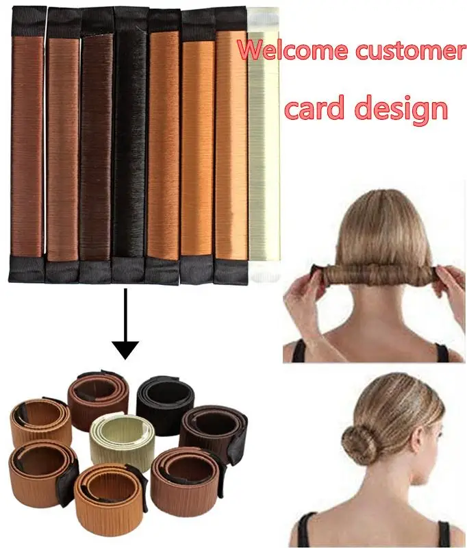 

Quik shipment French Twist Magic hairstyling Tool Hair Bun Maker, Brown , black , blone ,