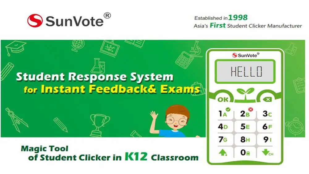 SunVote Interactive Classroom Voting System for K12 Schools and Colleges