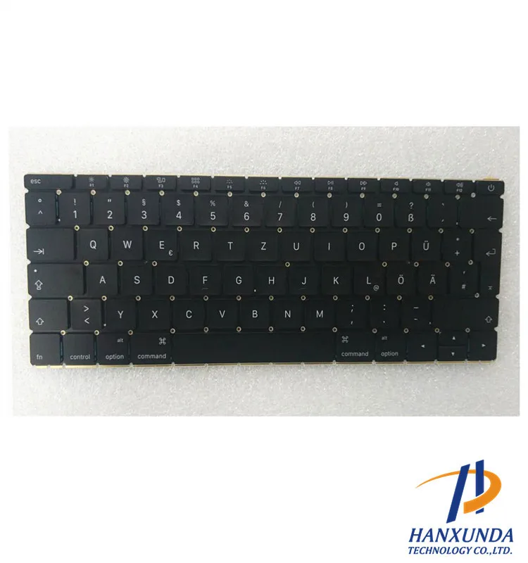 

HANXUNDA DE/GR Germany keyboard for Retina 12 A1534 keyboard Early 2015 year