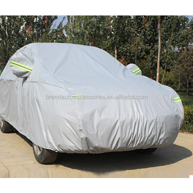 Suit For Every Car Inflatable Hail Proof Nylon Coated Silver Car Cover