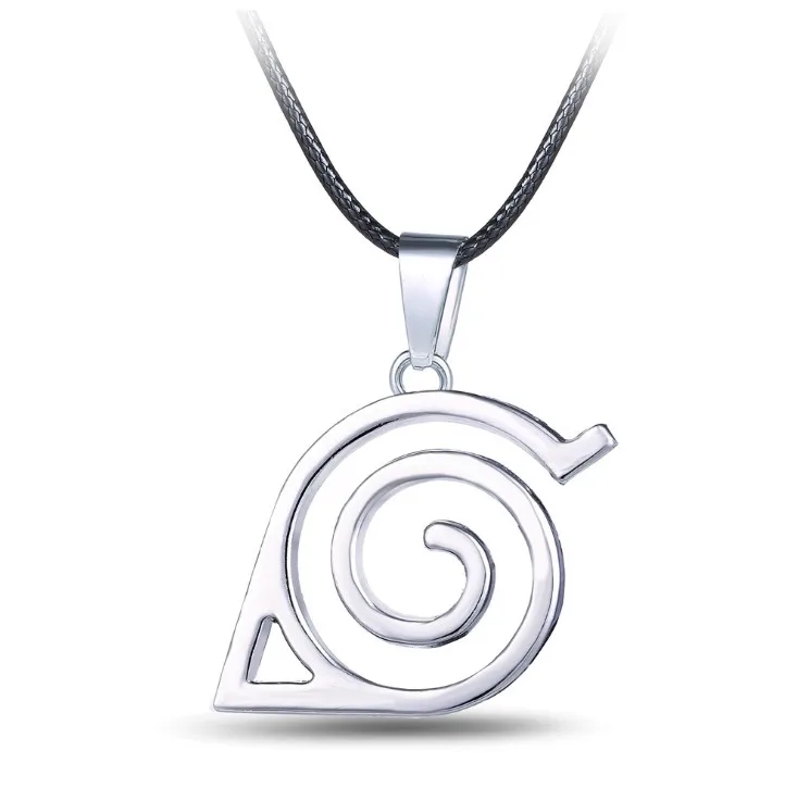 

Anime Peripheral Accessories Naruto Konoha Sign Necklace