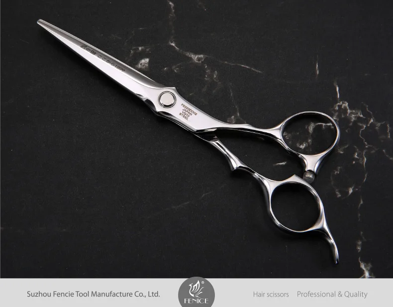 6.25 Inch Japanese VG10 Stainless Steel Barber Hair Scissors Blade with Holes