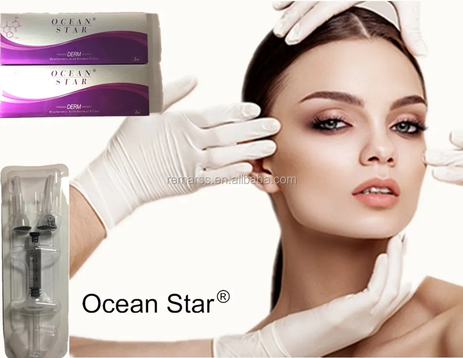 

hot sale natural effect 2ml derm cross-linked hyaluronic acid filler, N/a