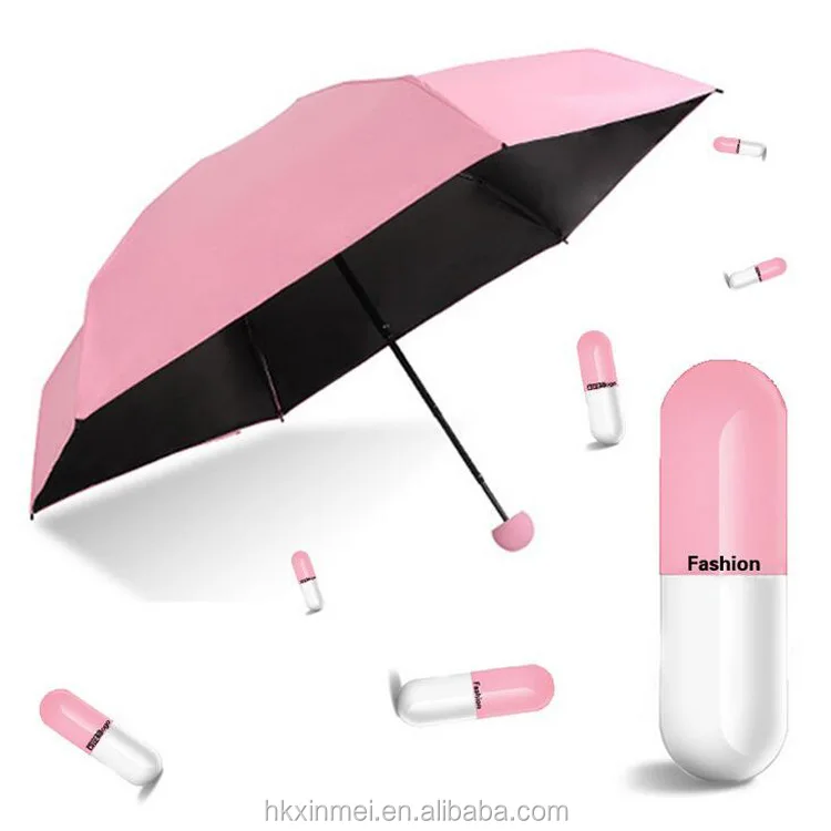 

Capsule Mini Pocket Umbrella Clear Men's Umbrella Windproof Folding