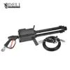 Special handheld mini gun type confetti launcher machine with LED light and rechargeable battery