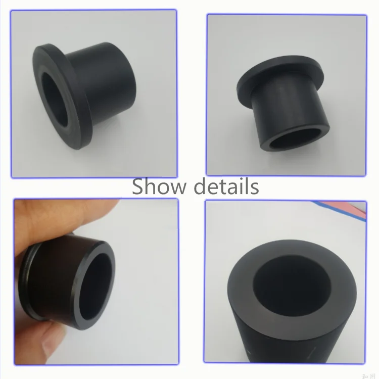 Nylon Bushing Plain Bush Flange Sleeves Plastic Pa6 Oil Bearing Collar Tube Pipe Acetal Pom Ptfe