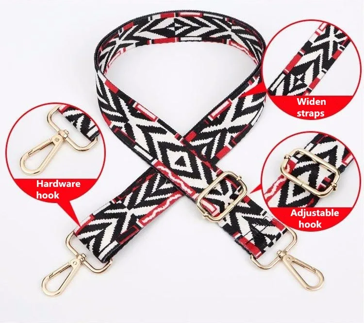 Meetee Bx004 New Nylon Long Strap Fashion Bag Accessories National