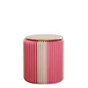 Space saving paperboard stool foldable paper stool