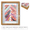 INTCO basic wall deco wood Deckled Edge art picture frame