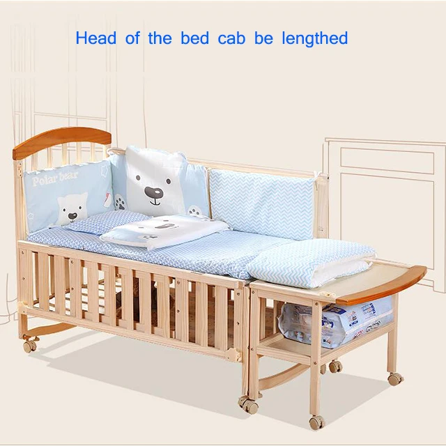 New Born Pretty Baby Bed For 03 Years,Furniture Baby Cot Buy