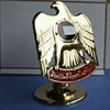 Luxury UAE gold male eagle rotatable trophy for uae national day gifts