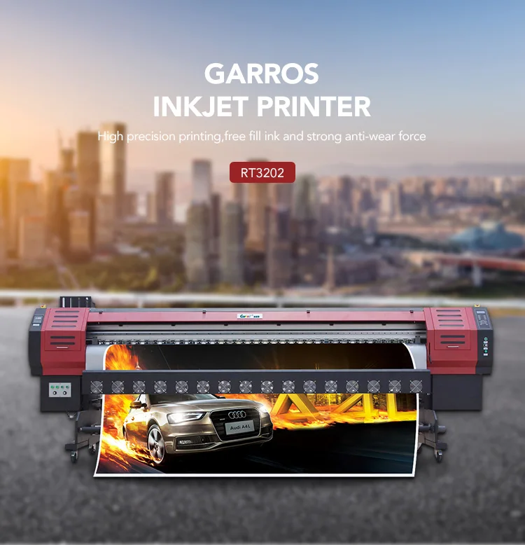 Garros Multifunction Solvent Roland Vinyl Printer Cutter Printing