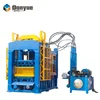 Automatic block machine line QT6-15 6 inches hollow block making machine project proposal of machine hollow block making