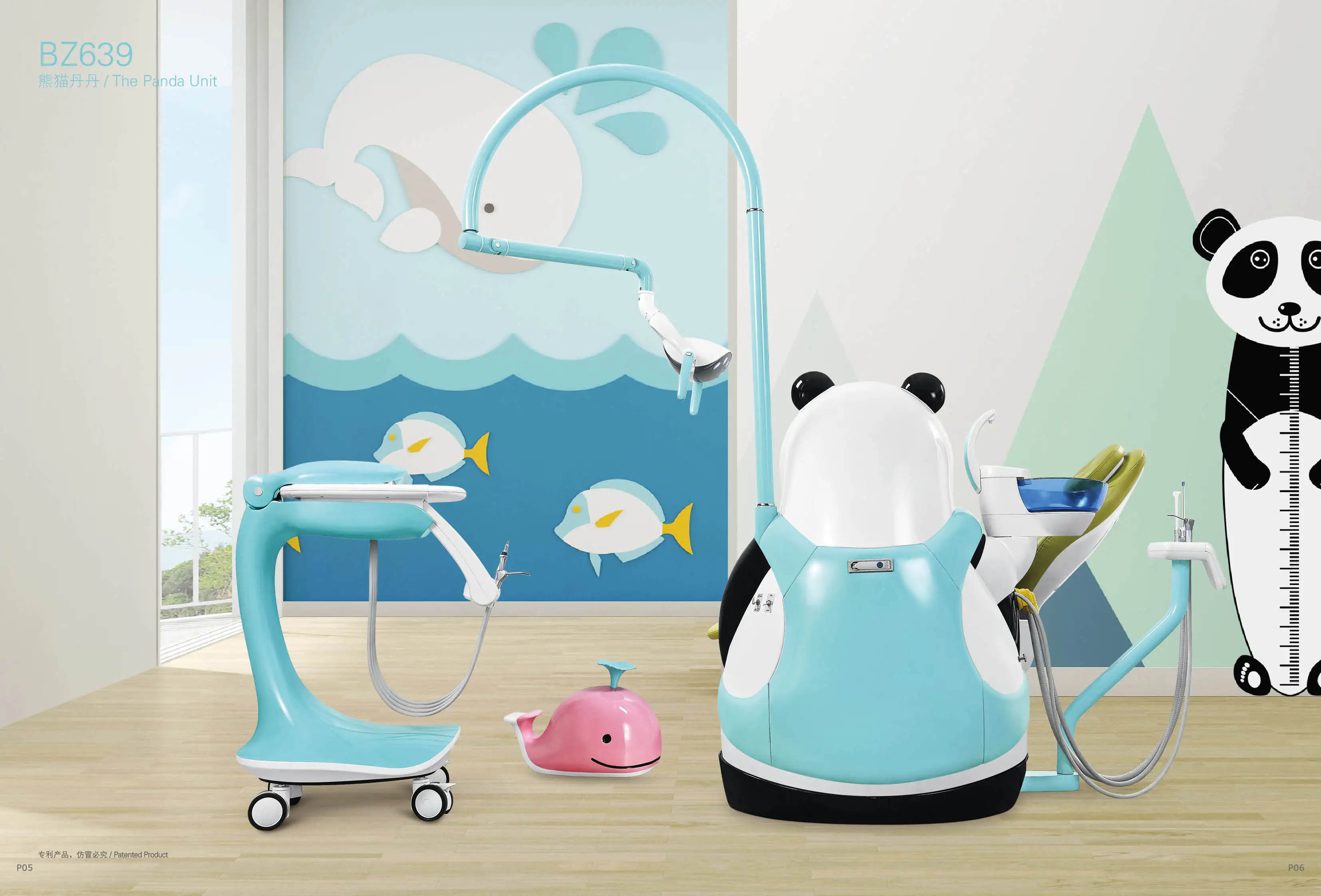 Best High Quality Fengdan Children Dental Unit Chair Lovely Well Design ...