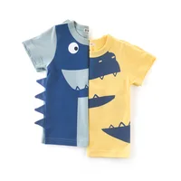 

High quality wholesale price low moq cystom tag kids toddler t shirts big manufacturer in China