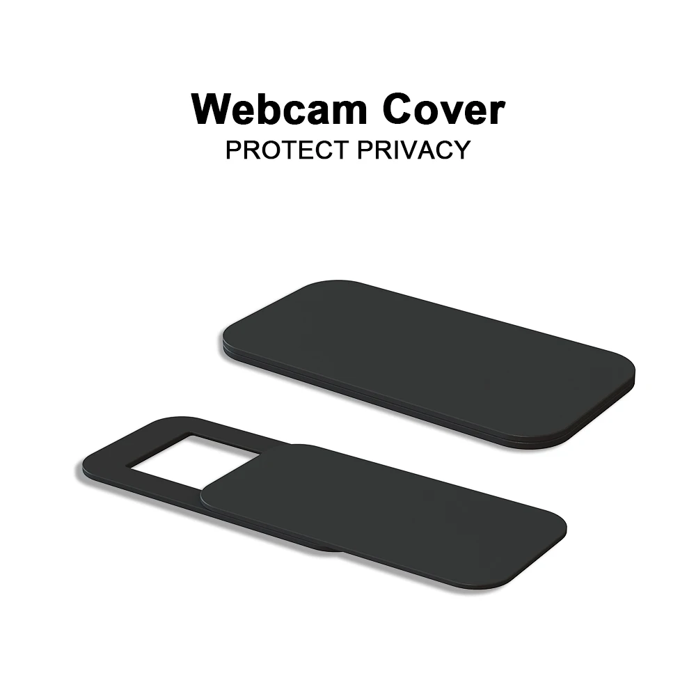

mobile phone WebCam cover Slider Plastic Camera Cover For Web Laptop iPad PC Mac Tablet Privacy, White or black or oem