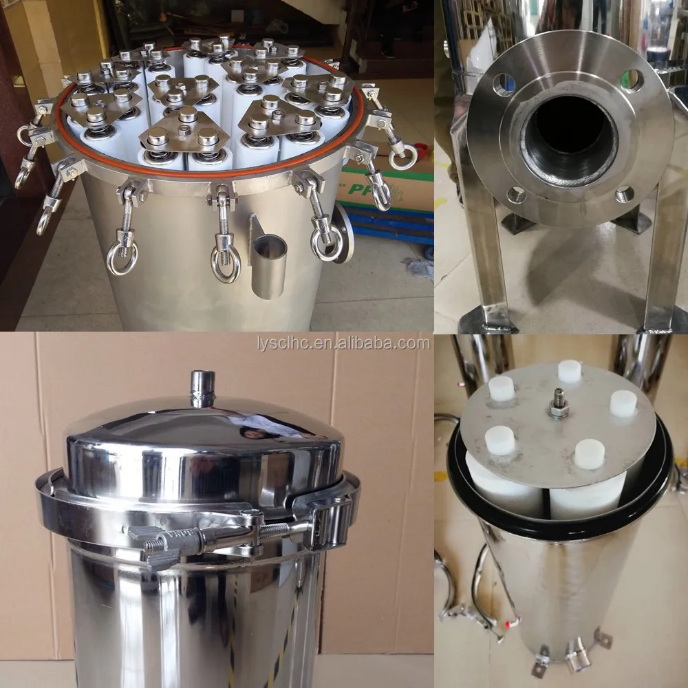 Lvyuan ss316 filter housing factory for water purification