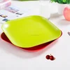 loyal ECO friendly BIO bamboo fiber homewares kitchenware square plates, bamboo bowl cup set