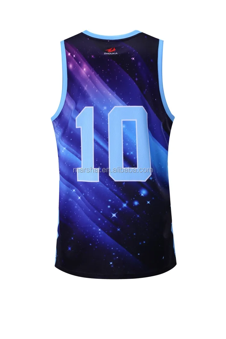 galaxy basketball jersey