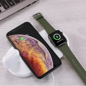 10W Multifunction Mobile Phone Accessory 3 in 1 Custom Logo Qi Wireless Charger