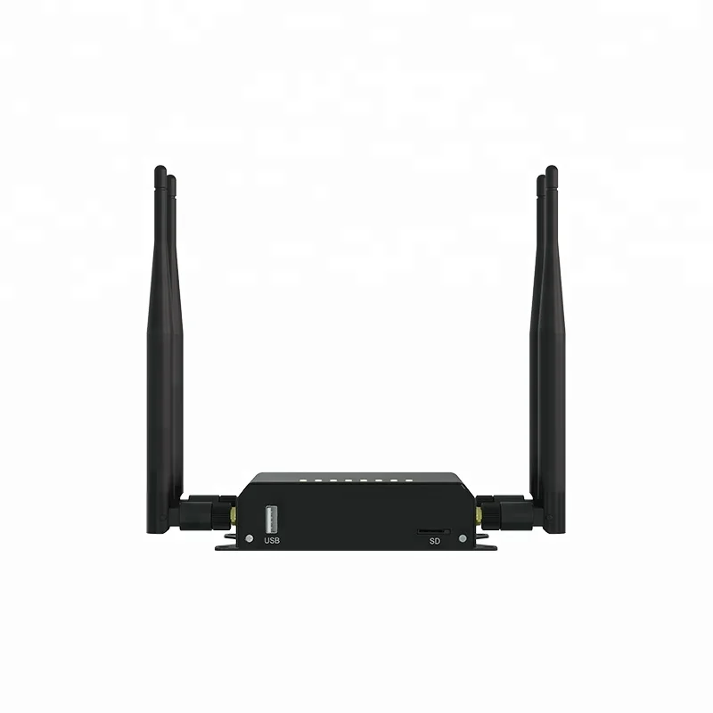 

ZBT new product WE826 industrial 4g wifi router with PCI-E slot, Black