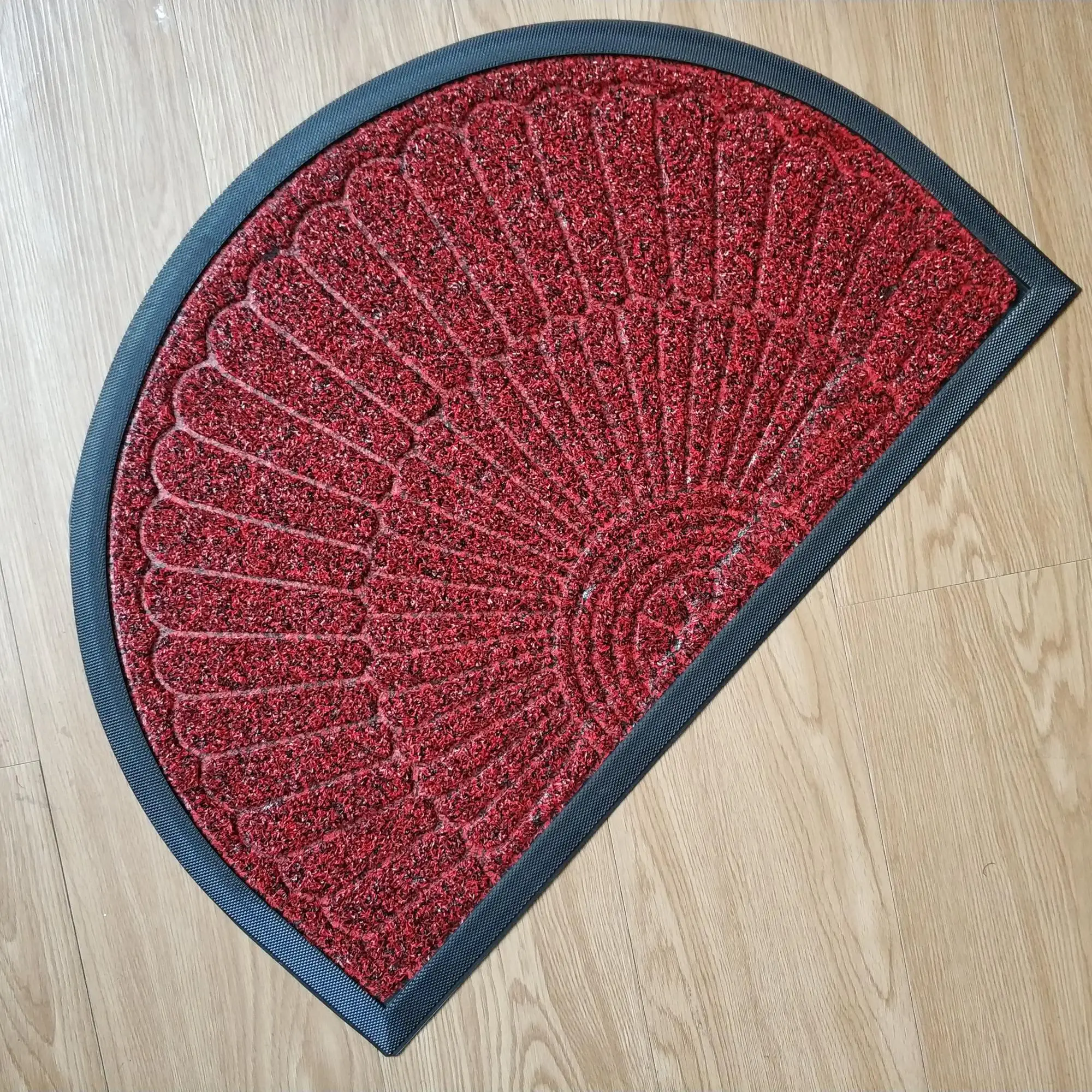 Semicircle Dedusting Pp Flooring Mat Entrance Rubber Mats Buy Rubber