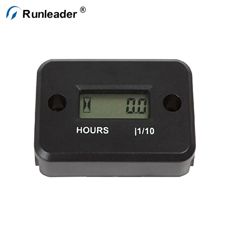Runleader 9999.9 Hour Meters For Generator Hour Meter Gauge Camper Semi