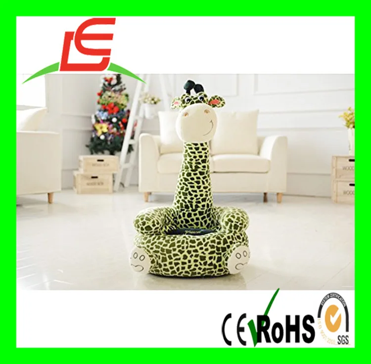 stuffed giraffe chair