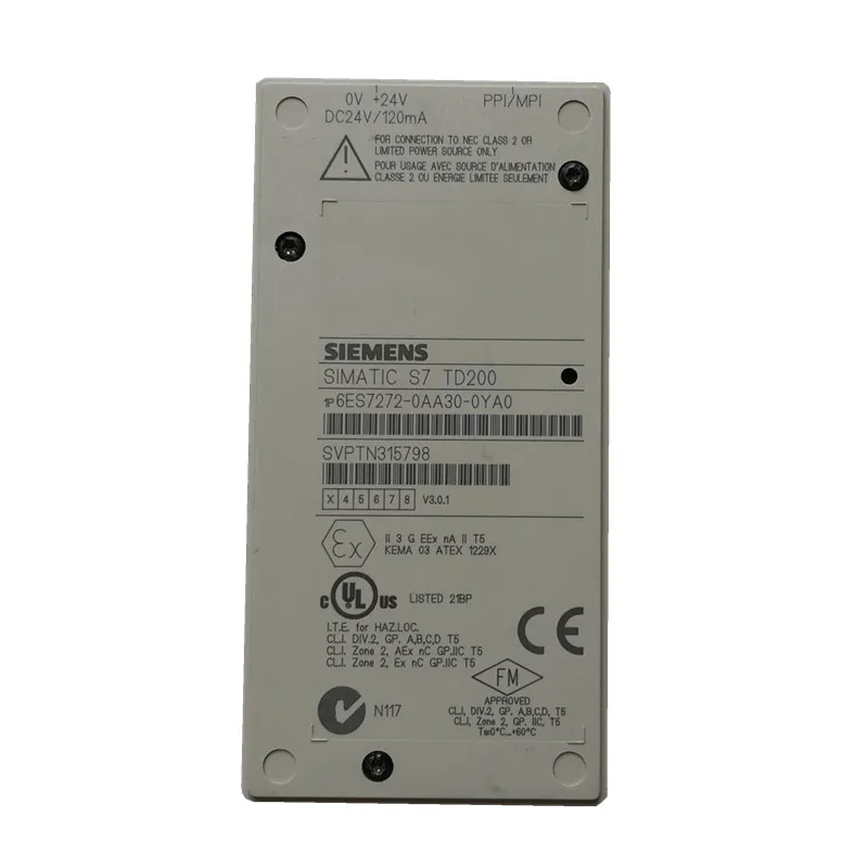 Pannello Anteriore + Posteriore Siemens TD200 6ES7272-0AA30-0YA1 &ndash; Usato Con Fattura