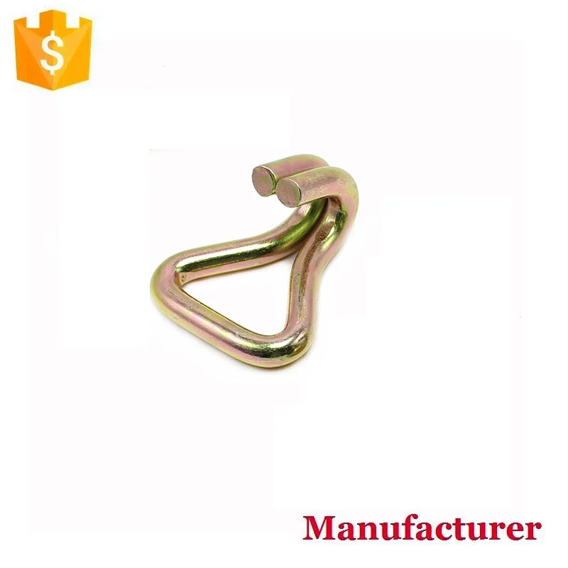 
1 inch 1.5 inch 2 inch double J wire hook for ratchet buckle 