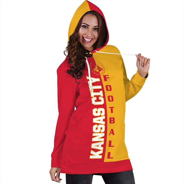 

2019 Hot Sale Alabama Football Team Hoodie Dress, As picture