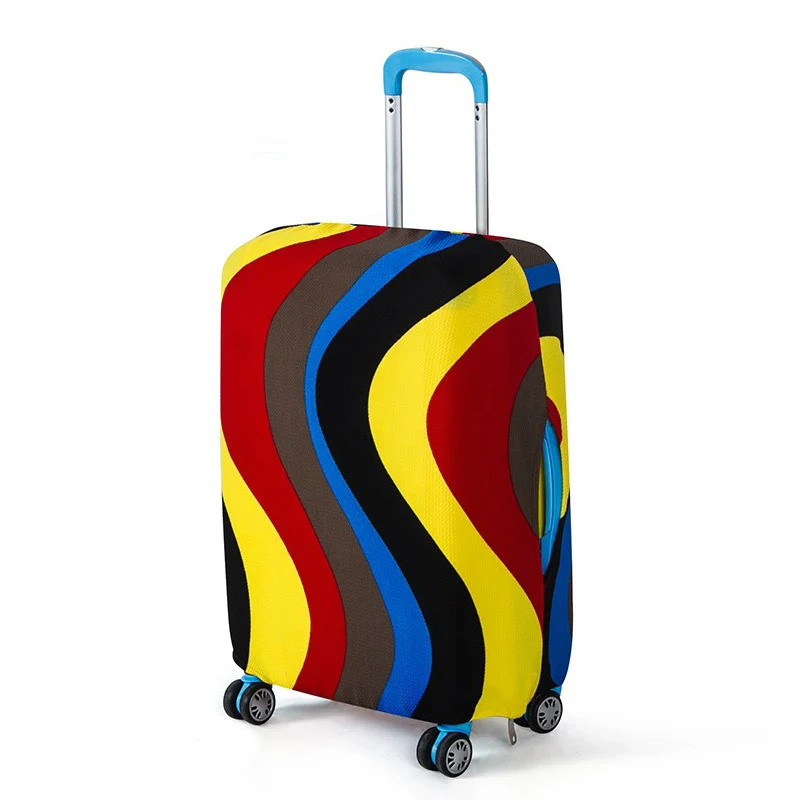 

Hot Fashion Travel Luggage Dust Cover Protect Trolley Case Suitcase Cover For 18 To 30inch, Colorful