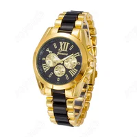 

ST 019 Hot Luxury watches men fashion Geneva Quartz Steel Wrist Watch Relojes Mujer Cheap Dress Watch