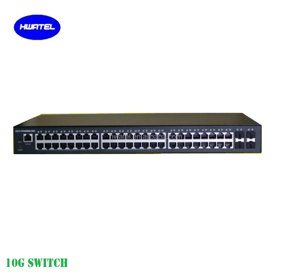 10G gigabit network switch 48 port gigabit 4 port 10 gigabit  managable network switch fiber optic switch hub BDCOM OEM