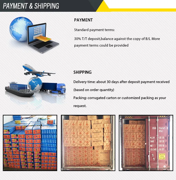 PAYMENT & SHIPPING