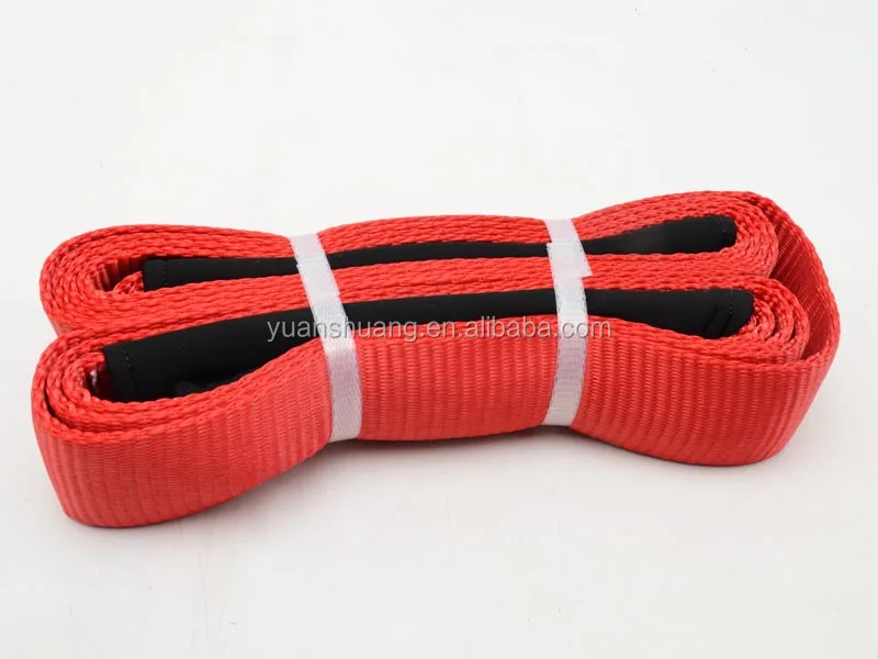 Red Sythetic Winch Tow Trailer Rope For Jeep Wrangler Jk 2007+ Auto