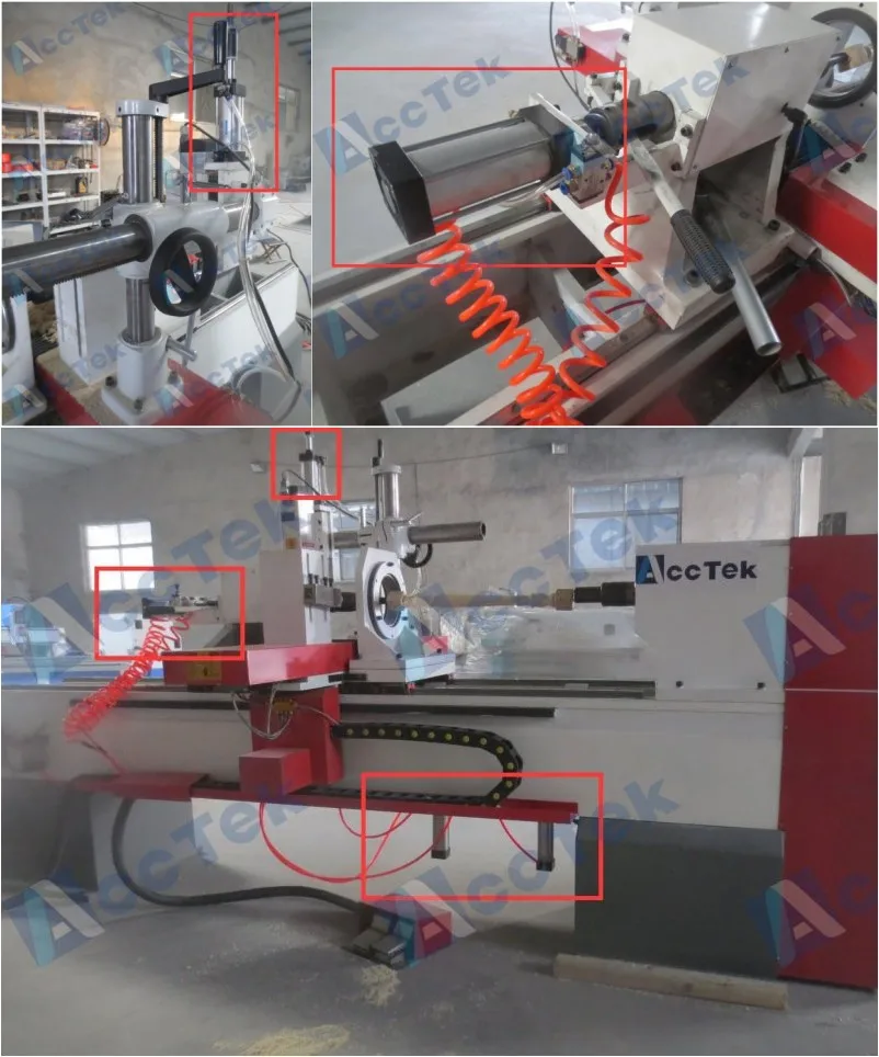 acctek cylinder /rotary cnc wood grinding machine