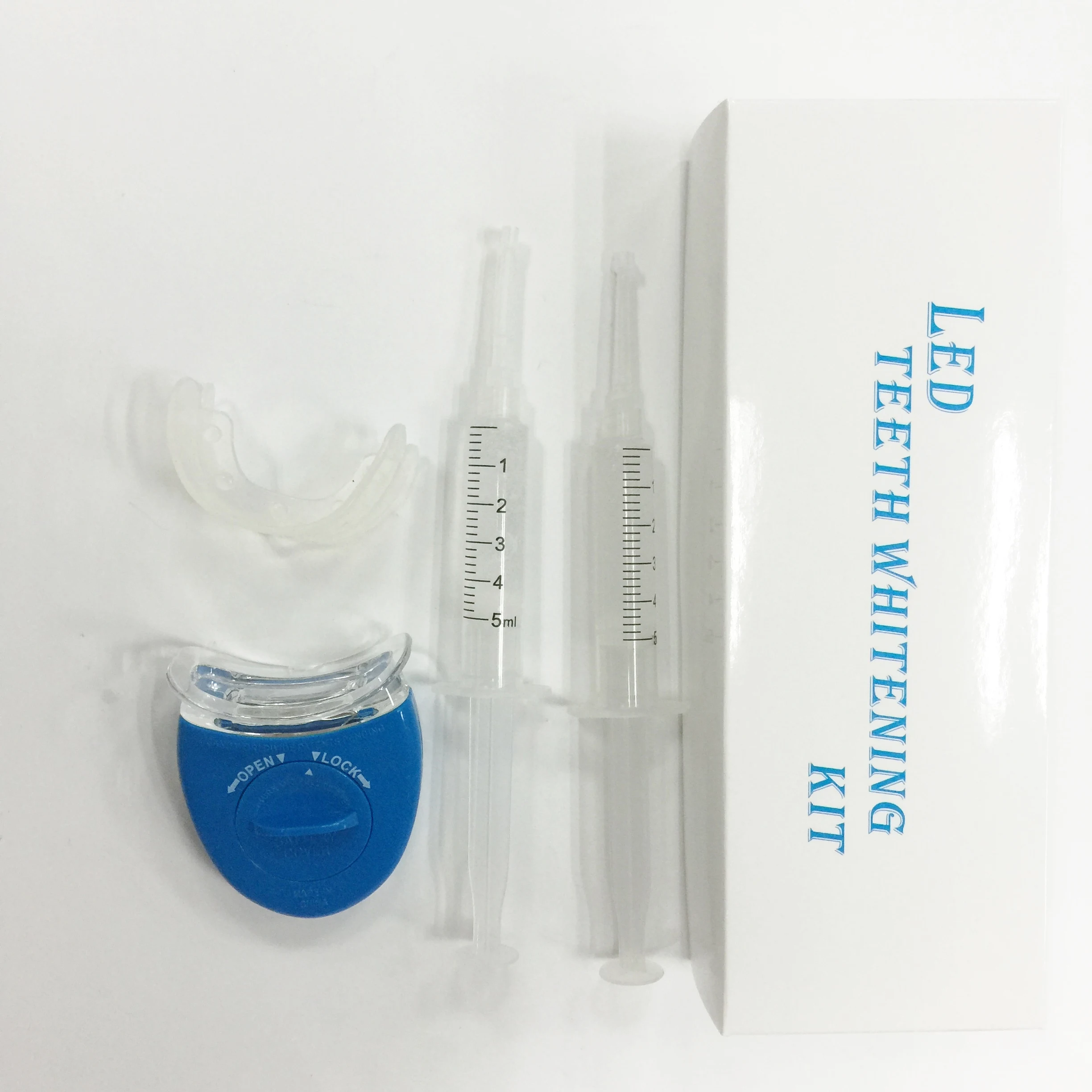 
17% CP gel syringe home teeth whitening kit, private label teeth whitening kit 
