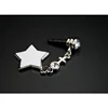 Sublimation Custom Blank Zinc Alloy Belly Button Ring,Star Shaped