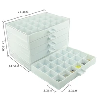 

120 Grids Plastic Acrylic Storage Box Case for Nail Art Tips Glitter Dust Jewelry Rhinestone Bead Gems Stuffs Container Case
