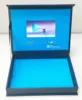 custom 4.3"LCD TFT video gift box logo print USB player video jewelry box watch box with LCD