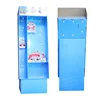 merchandising floor standee beef jerky cardboard hook supermarket display for food