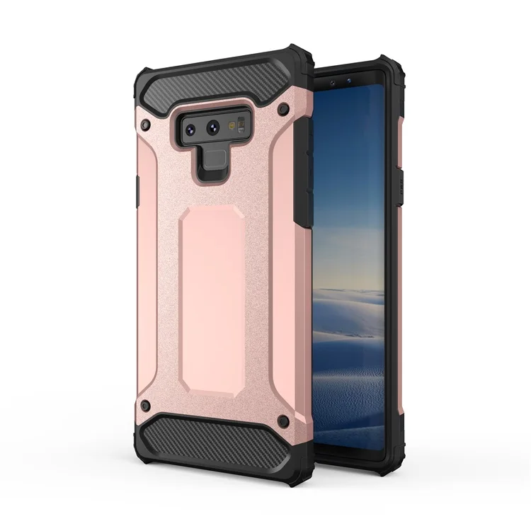 

A002 Armor Phone Case Cover For Samsung A10 5G M40 M30 Shockproof 2 in 1 Plastic Hard For Samsung Galaxy Note 9 10 PC Phone Case