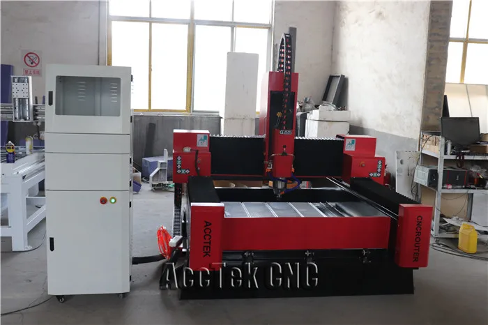 China AccTek brand 9015 size stone  marble cnc engraving machine price